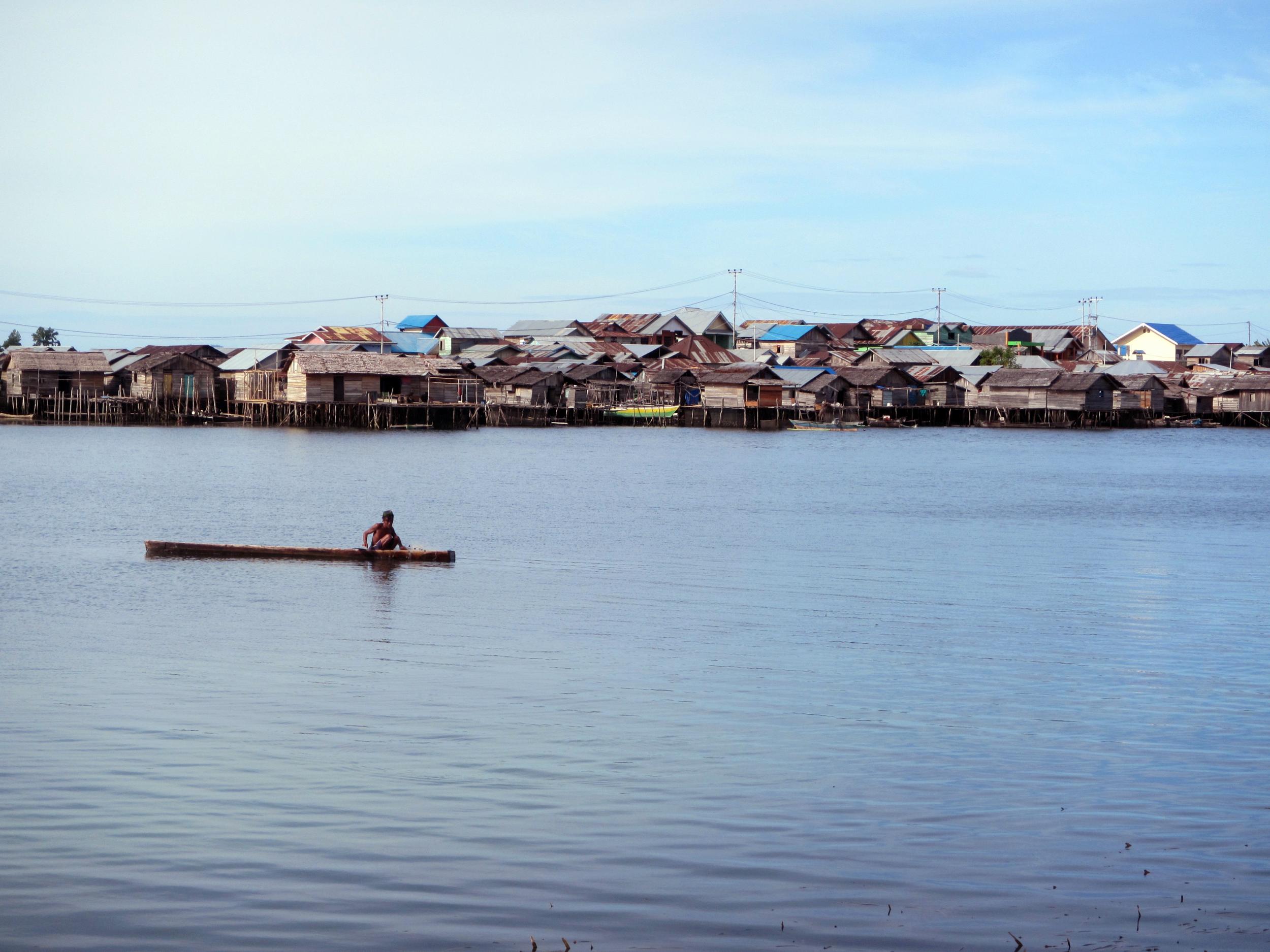 The Bajau village of Jaya Bakti
