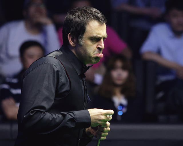 Ronnie O'Sullivan will have to do things the hard way