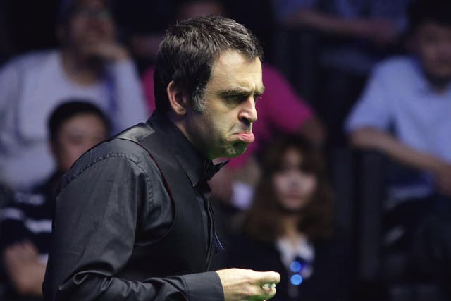 Ronnie O'Sullivan will have to do things the hard way