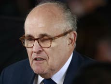 Rudy Giuliani greeted with boos at Yankee Stadium on his 74th birthday