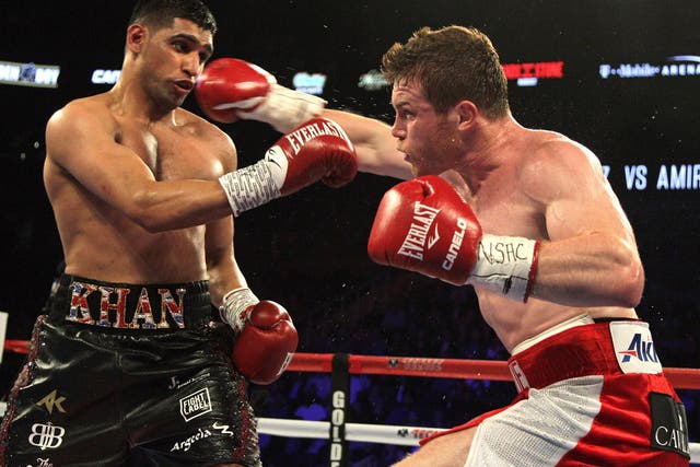 Khan believes Alvarez should be banned from boxing for life