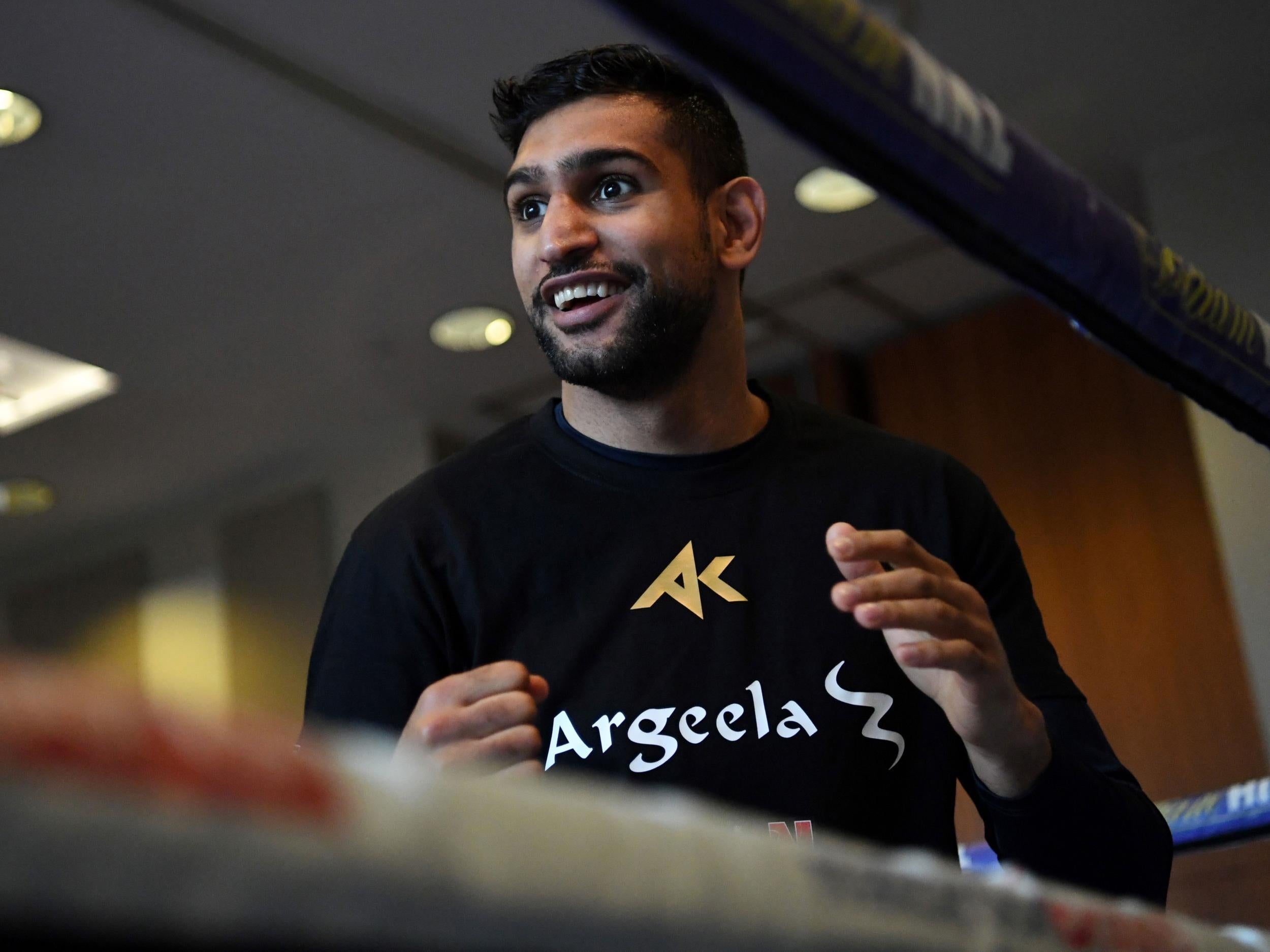 Khan returns to the ring in Liverpool this weekend