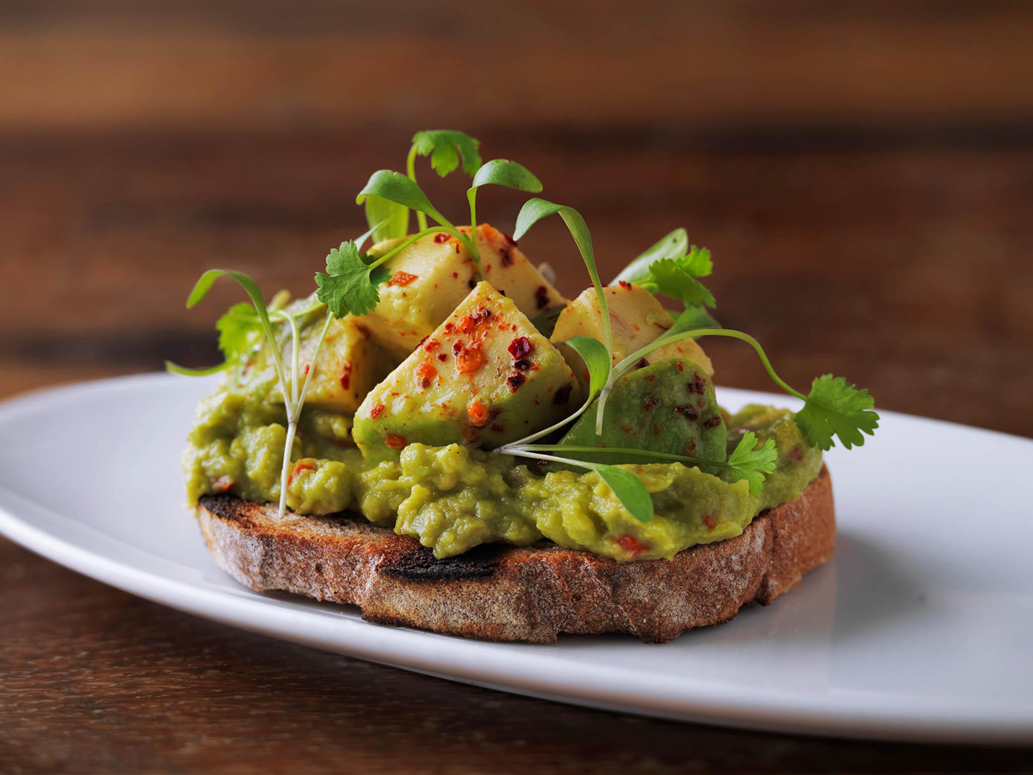 Avocado completes the menu, with Gaucho giving it the guacamole treatment