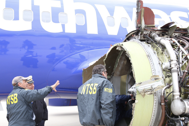 Learning from tragedy: Investigators examining the failure of an engine on Southwest flight 1380