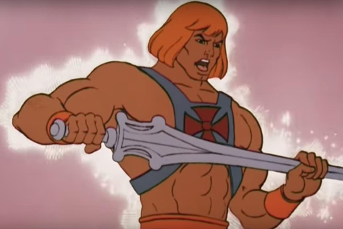 He ve. Himen мультик. Heman 1986. Сериал 2х2 Хи мен.