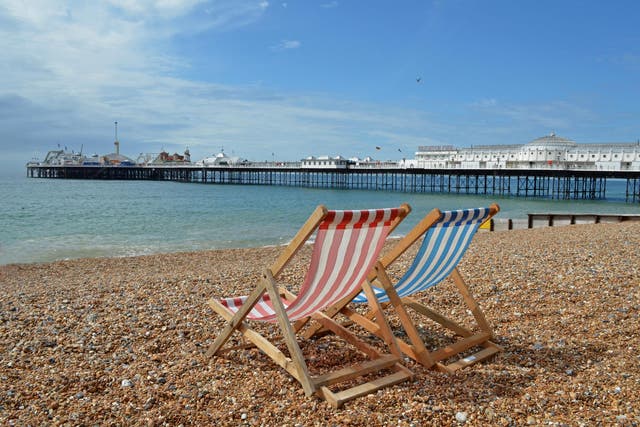 <p>Brighton rocks: The resort combines hipster must-haves, seaside charm and beautiful boltholes, making for the perfect getaway </p>
