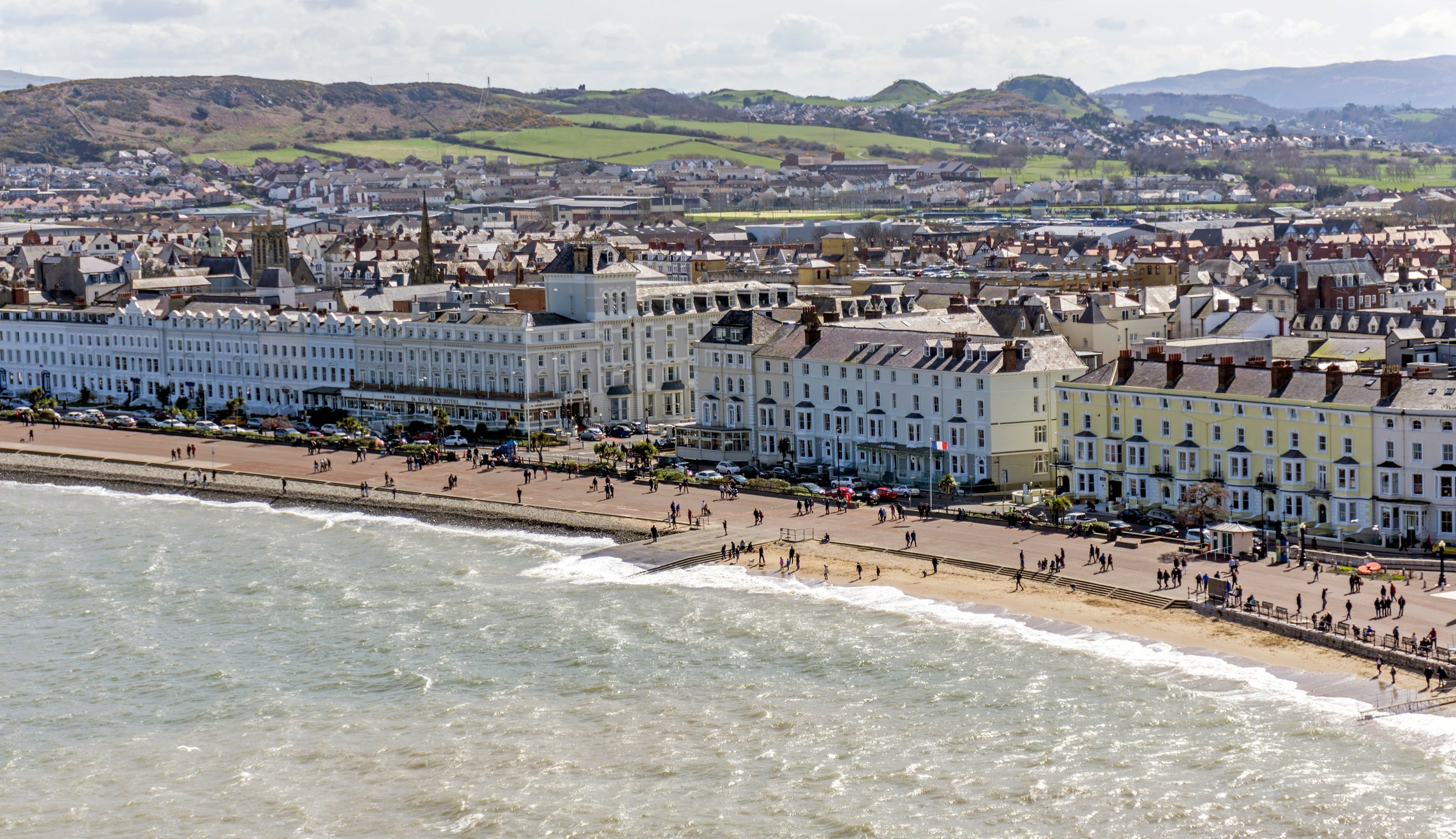 Llandudno Promenade in North Wales, where travellers of old would stroll (iStock)