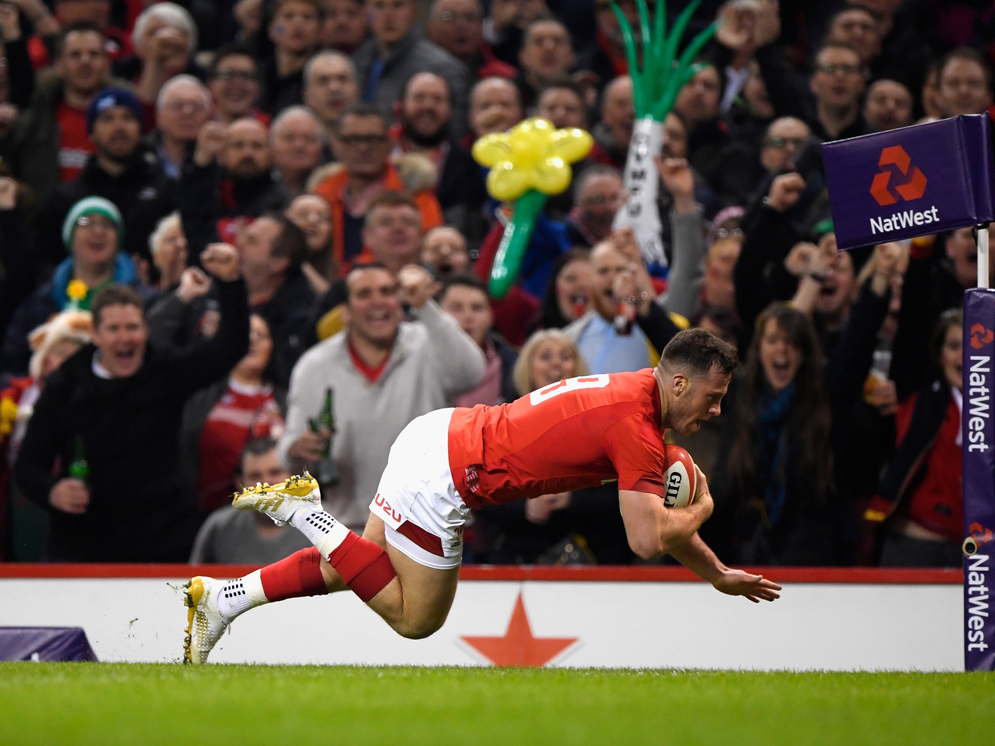 Davies was at his very best for Wales during the Six Nations