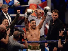 Khan calls out Brook after 39-second demolition of Lo Greco