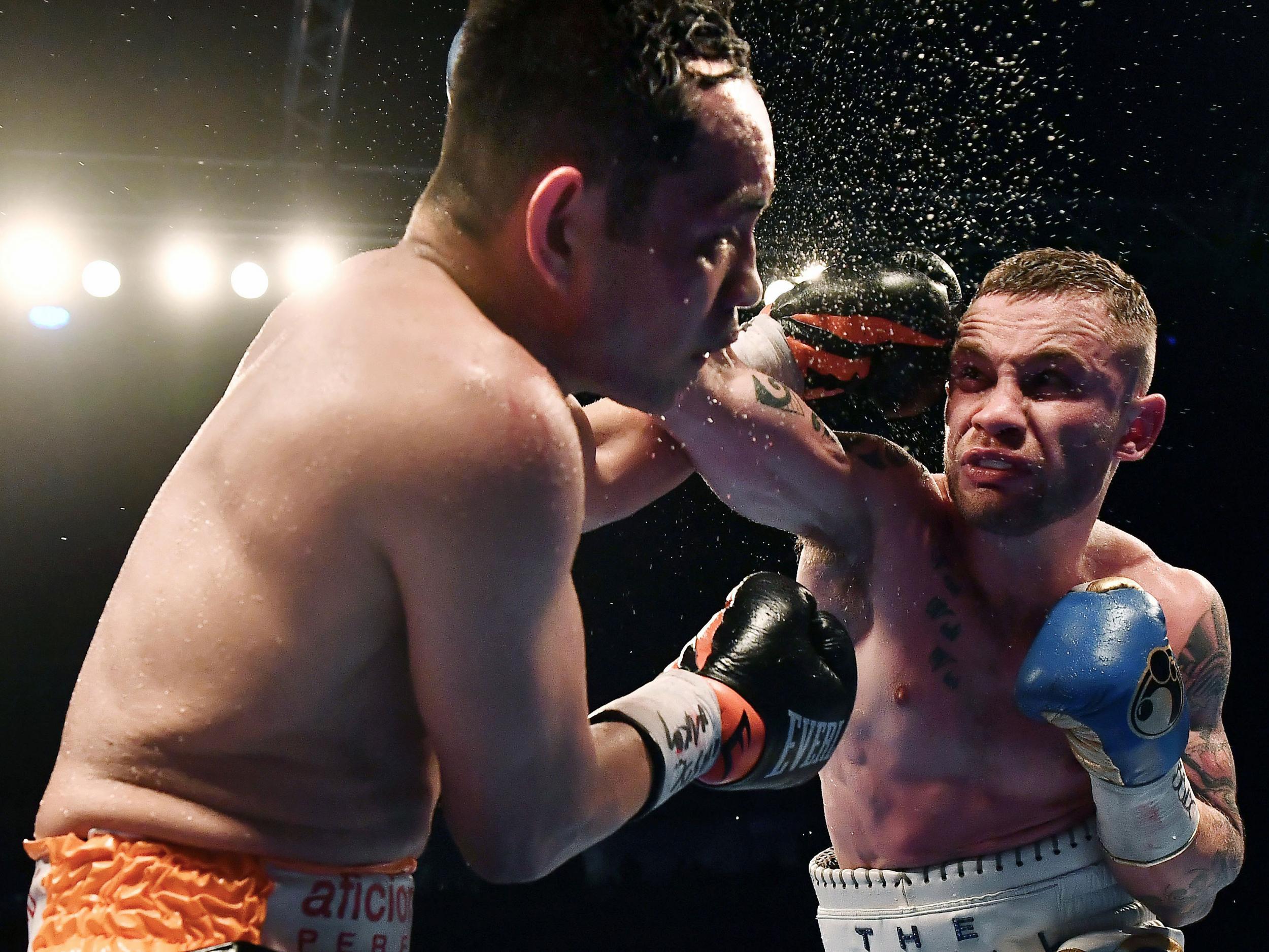 Frampton put on a show in front of his home crowd