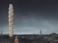 Origami-inspired skyscraper designed for disaster zones wins contest
