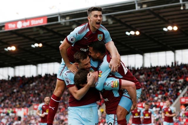 Burnley struck in the second-half to snatch a point