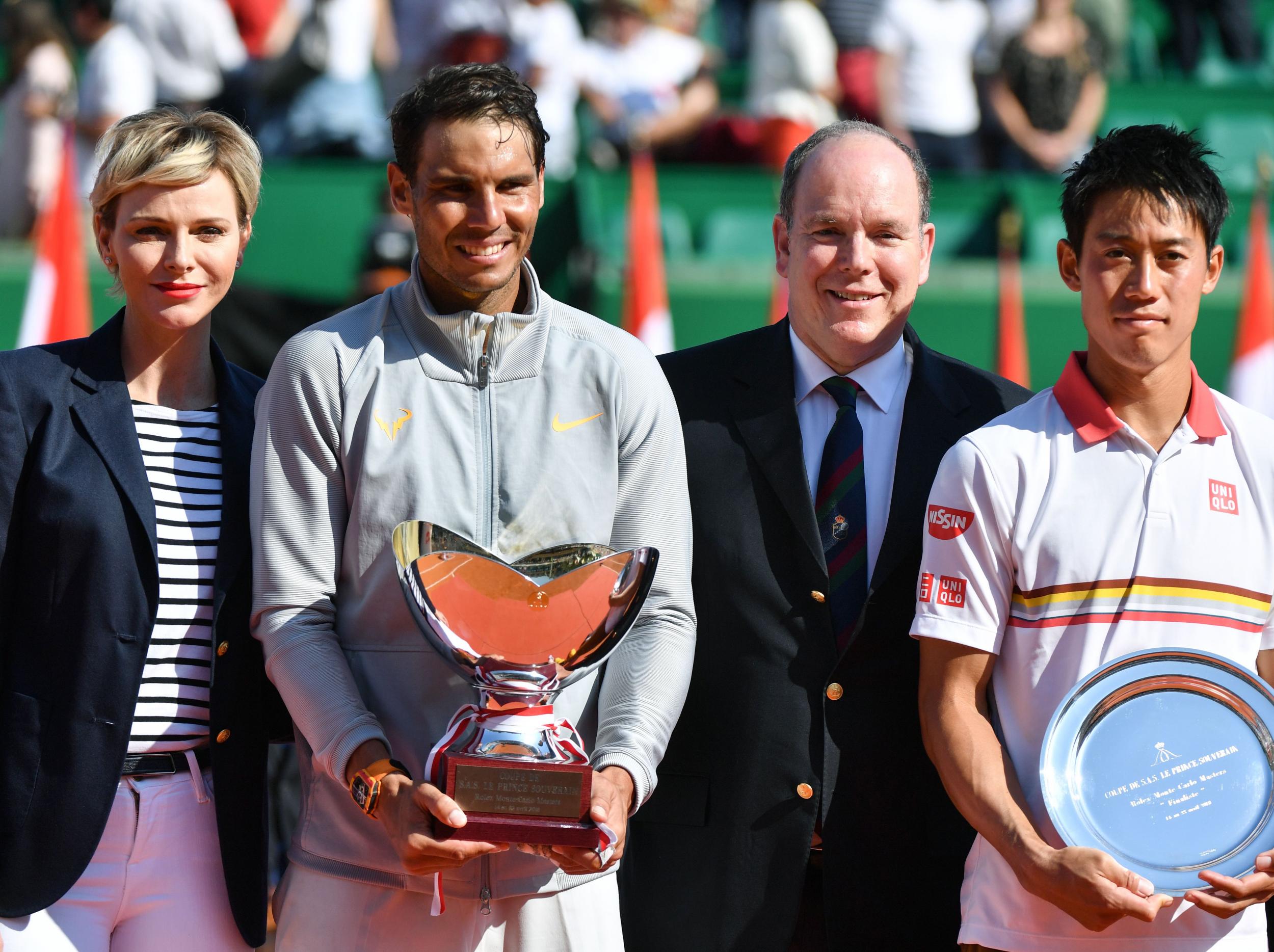 Nadal made light work of Nishikori in the final