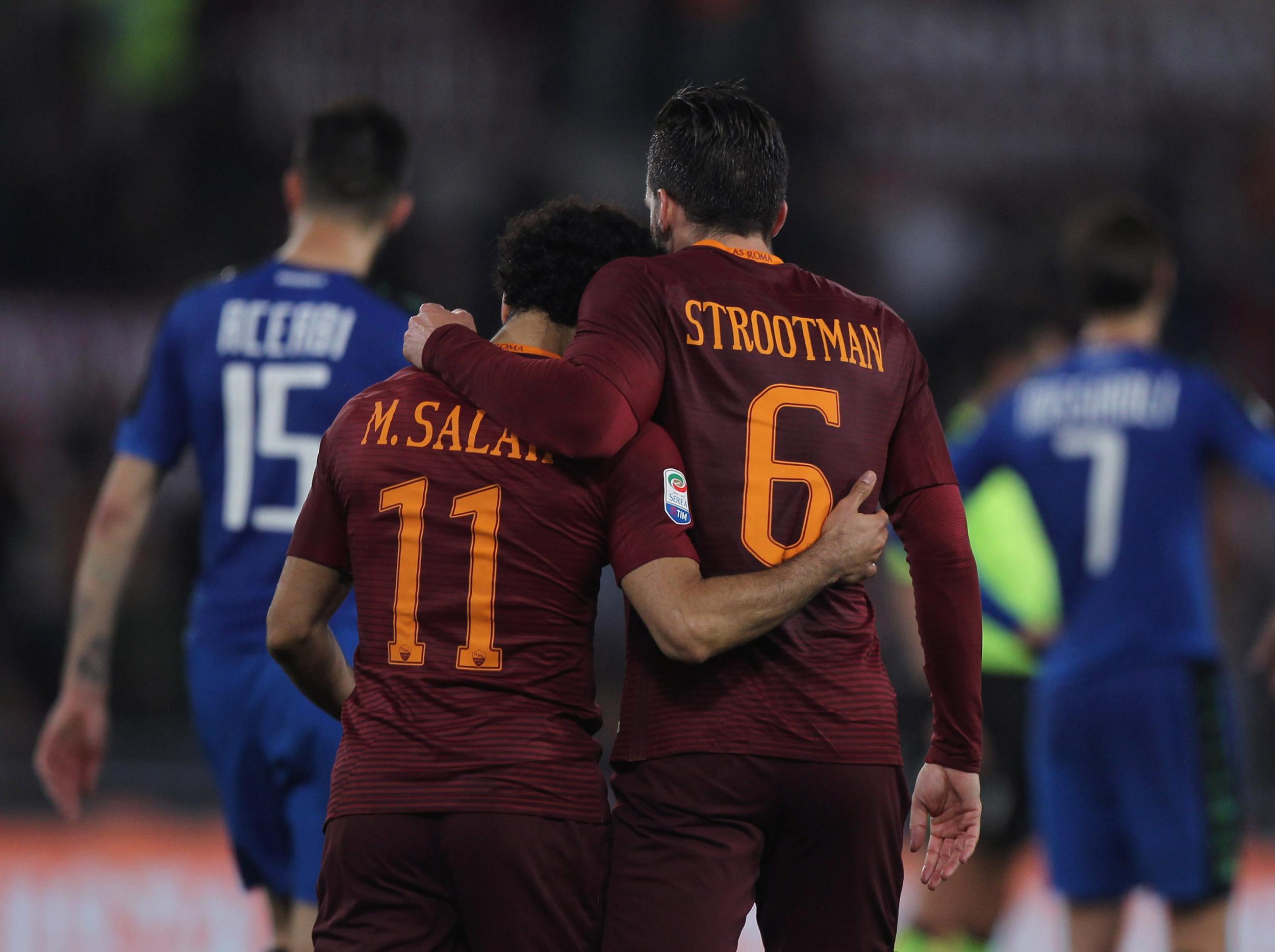 Strootman is surprised by Salah's goals for Liverpool