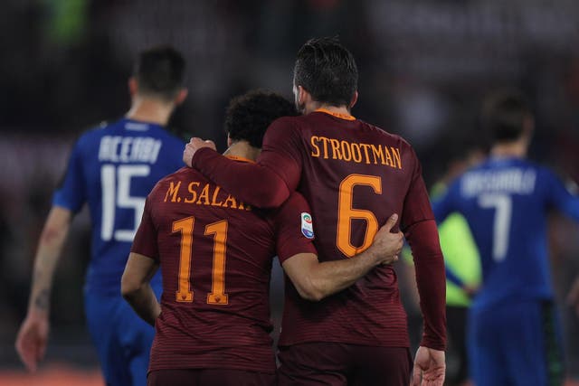 Strootman is surprised by Salah's goals for Liverpool