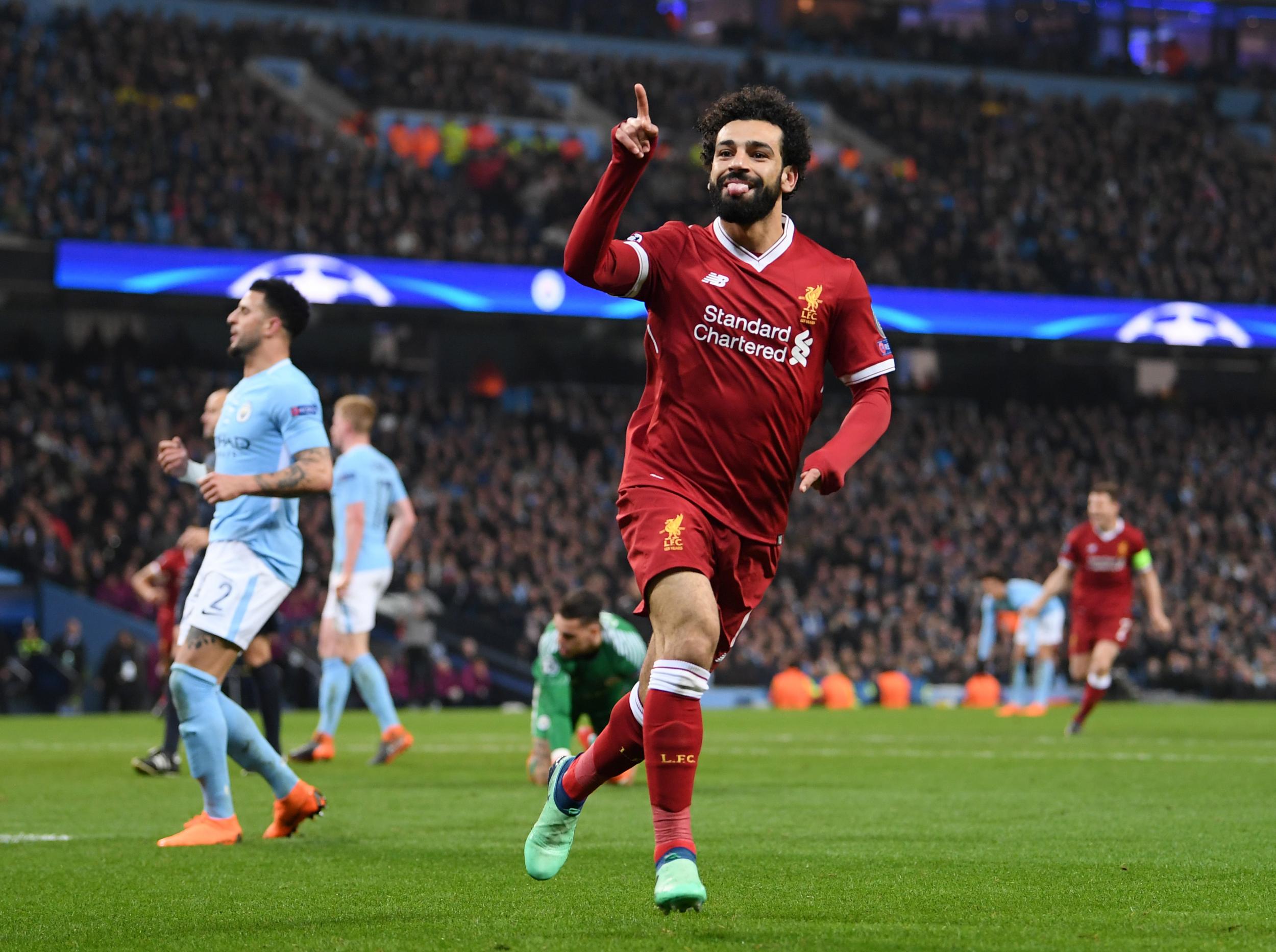 Salah tortured City in the previous round (Getty Images)