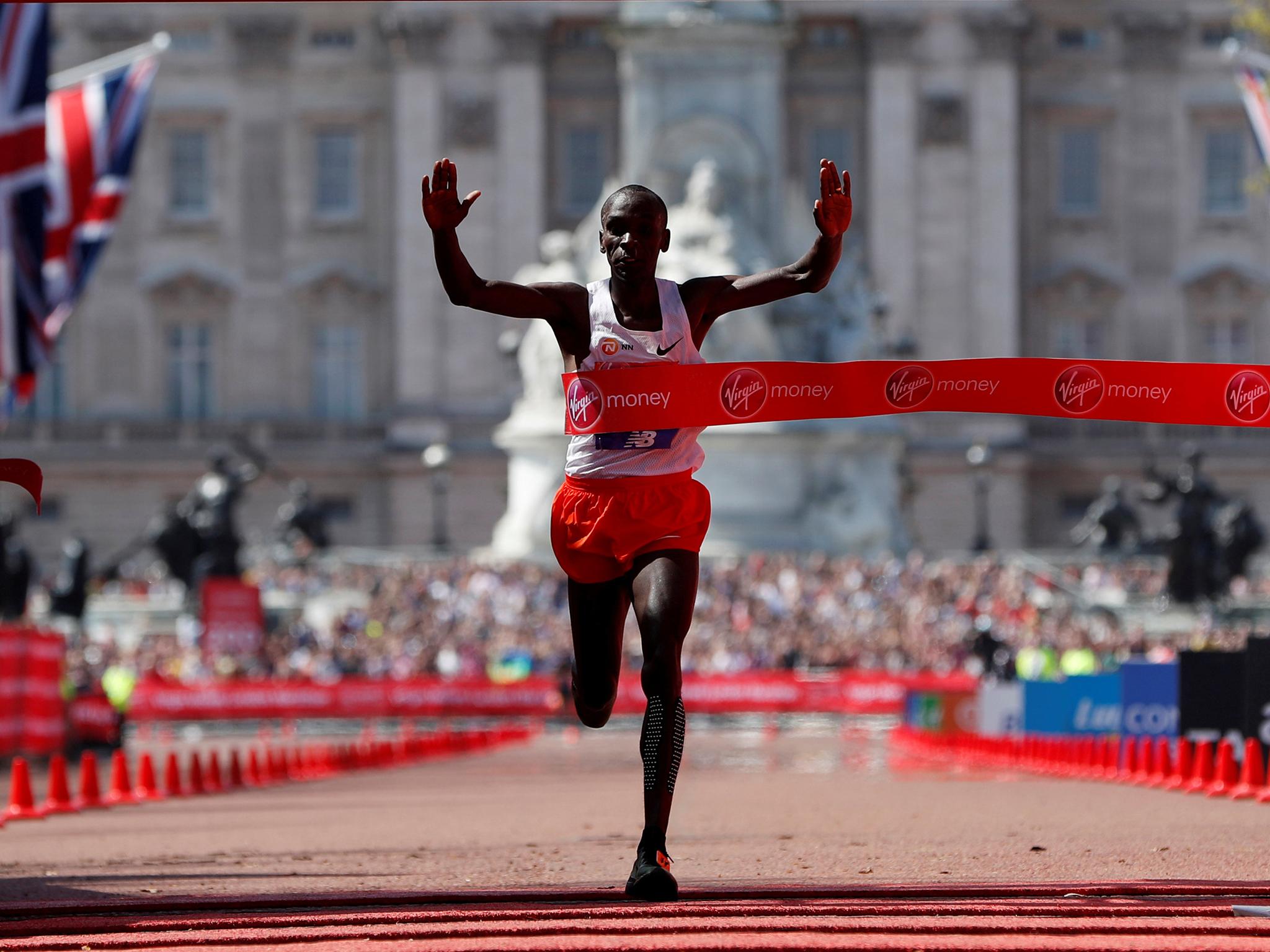 Eliud Kipchoge is the favourite for the men’s marathon