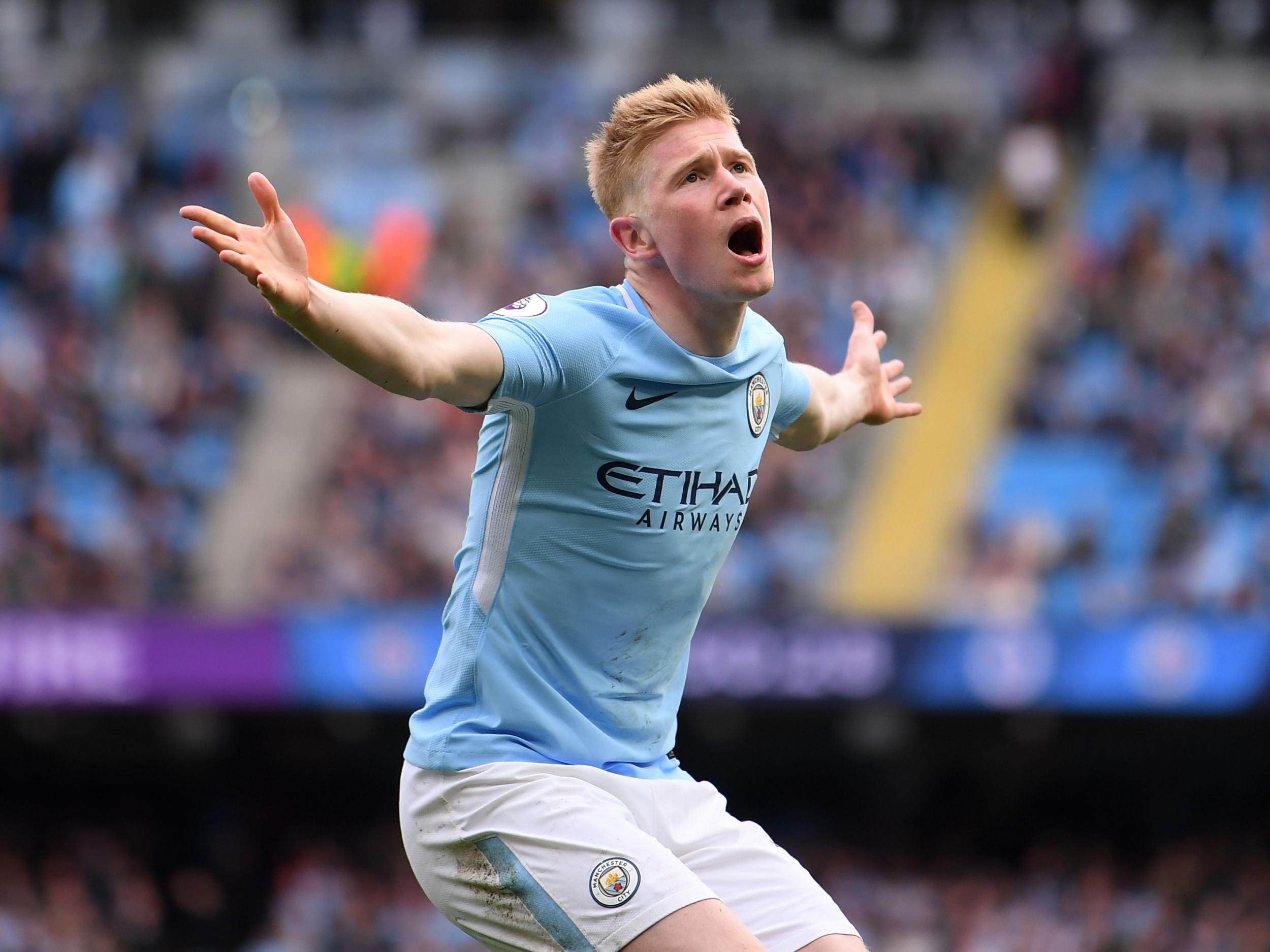 Kevin de Bruyne has been Manchester City's outstanding player this season