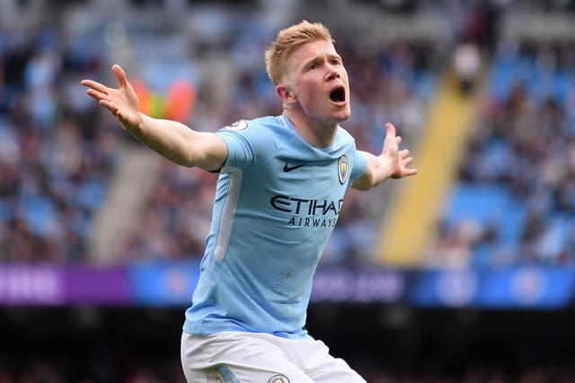 Kevin de Bruyne has been Manchester City's outstanding player this season