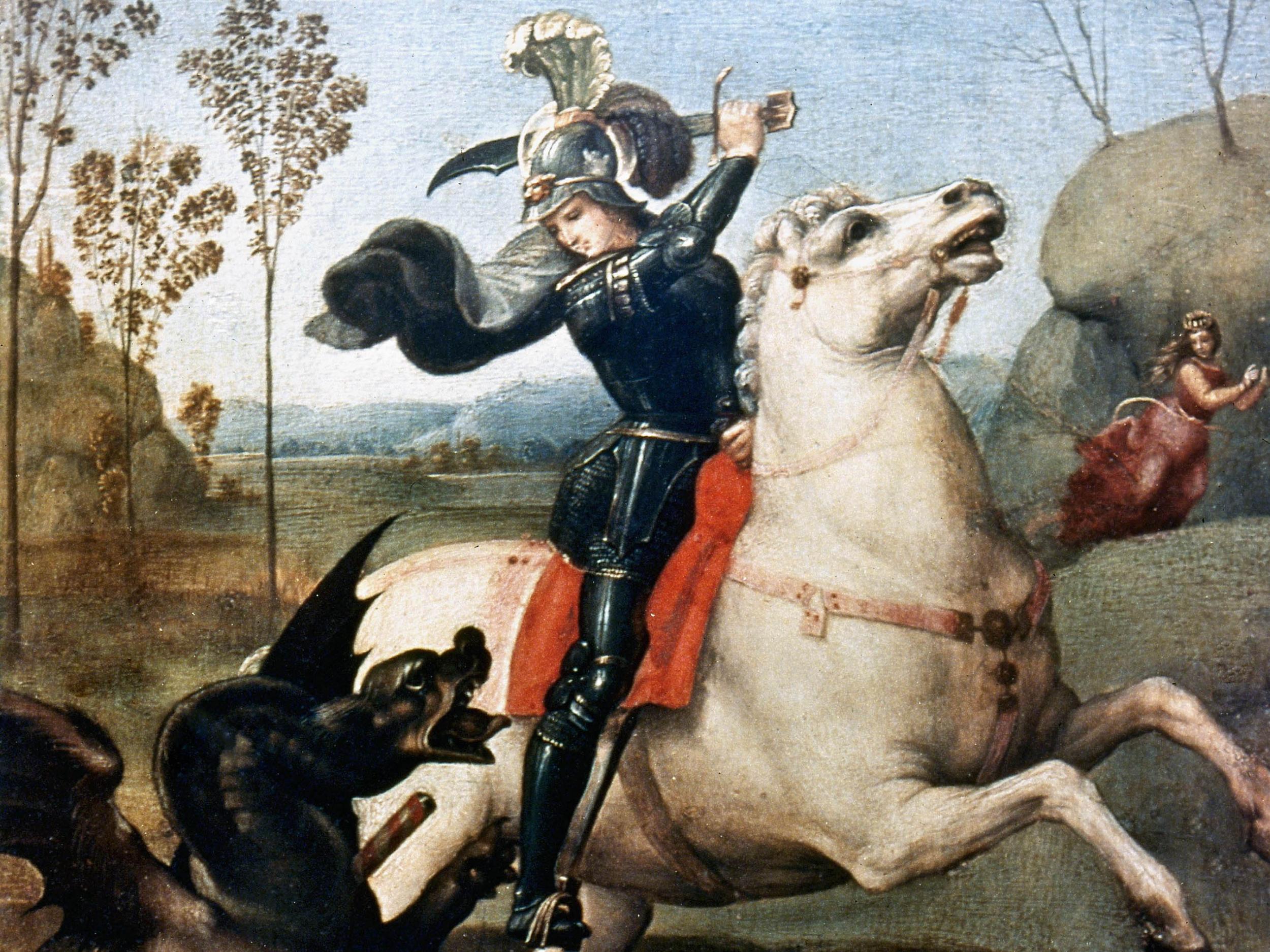 Raphael's 'St. George and the Dragon'