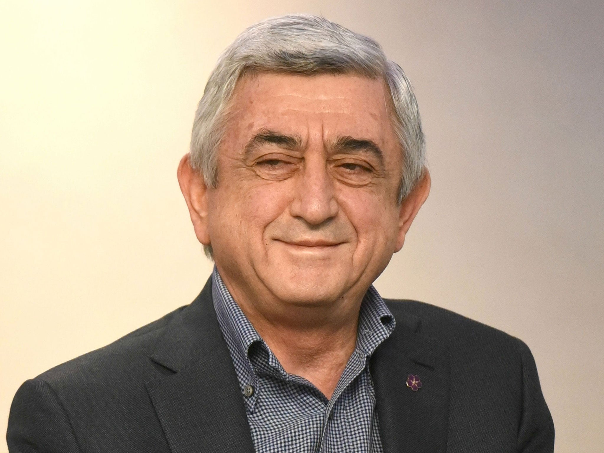 Protesters accuse Serzh Sargsyan of clinging to power after parliament made him prime minister earlier this month, following a 10-year stint as president