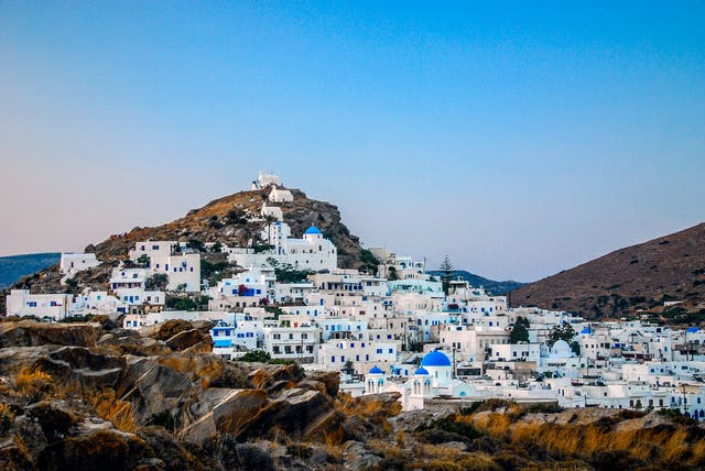 Ios has the same photographic charm as Santorini, minus the crowds