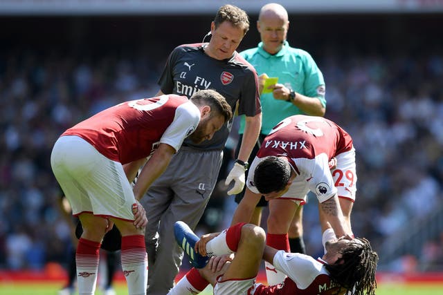 Gunners boss Arsene Wenger said after the 4-1 win that the injury "didn't look good"