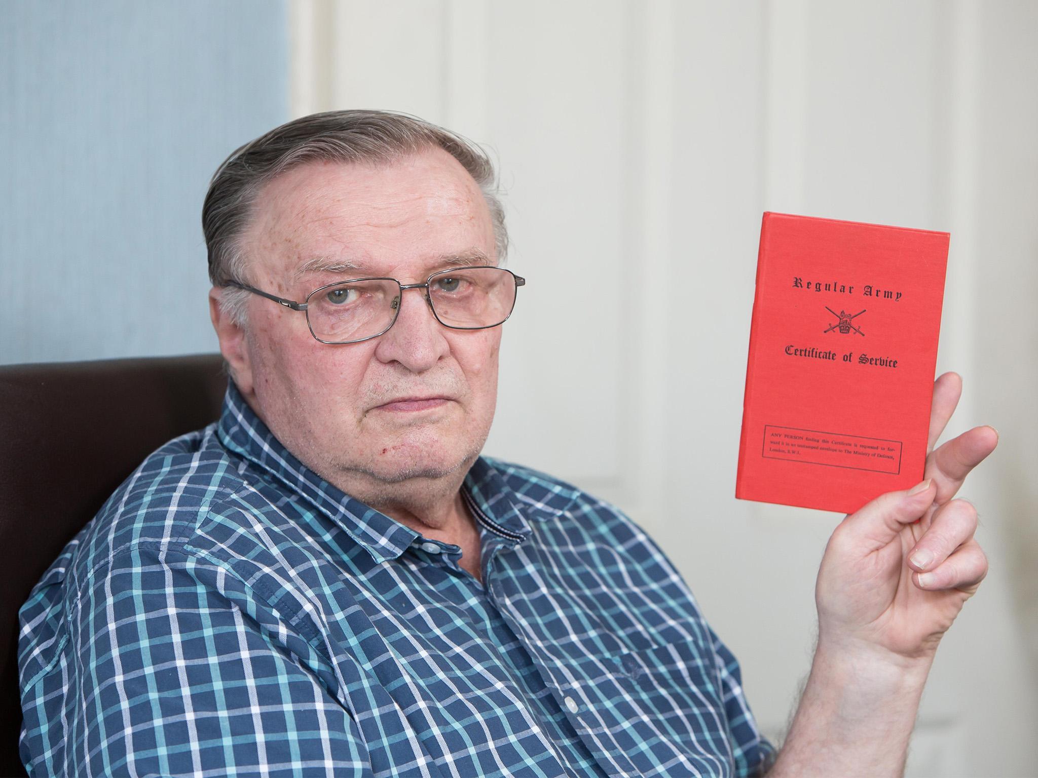 Grandfather Tadeusz Polanski, 74, was refused a British passport despite serving in the Grenadier Guards