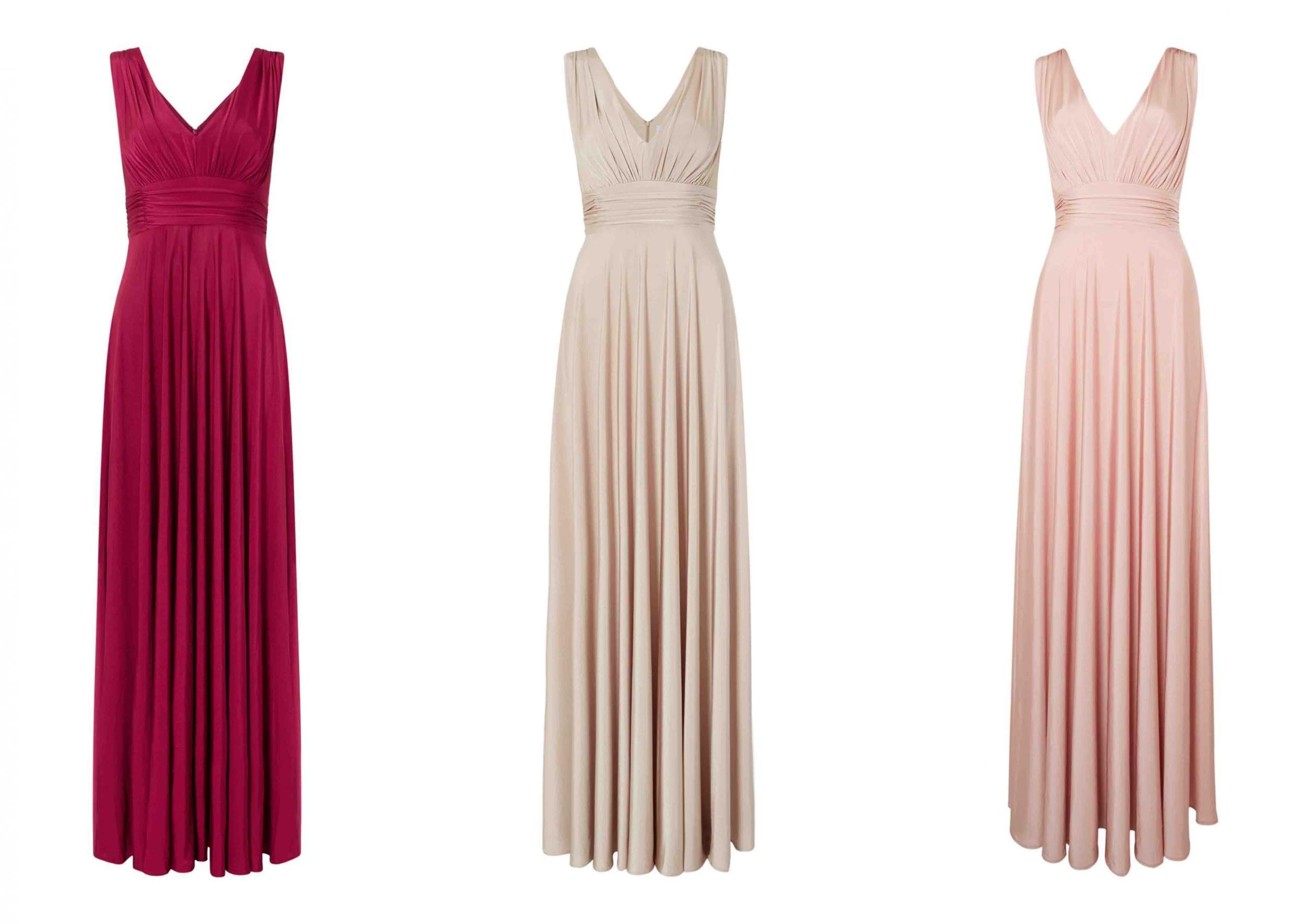 The Olivia dress comes in 12 different shades