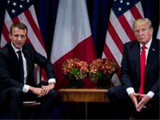 Macron to warn Trump there is no ‘Plan B’ for Iran nuclear deal 