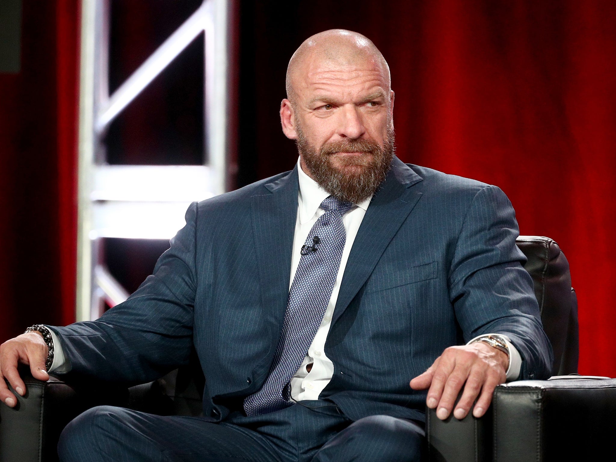 Triple H has heaped praise on British wrestling stars