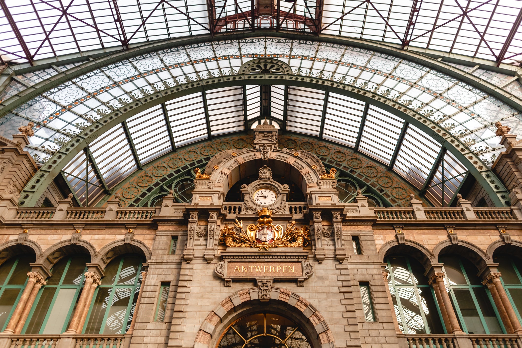 Antwerpen-Centraal, one of the world’s most beautiful stations (Getty/iStock)