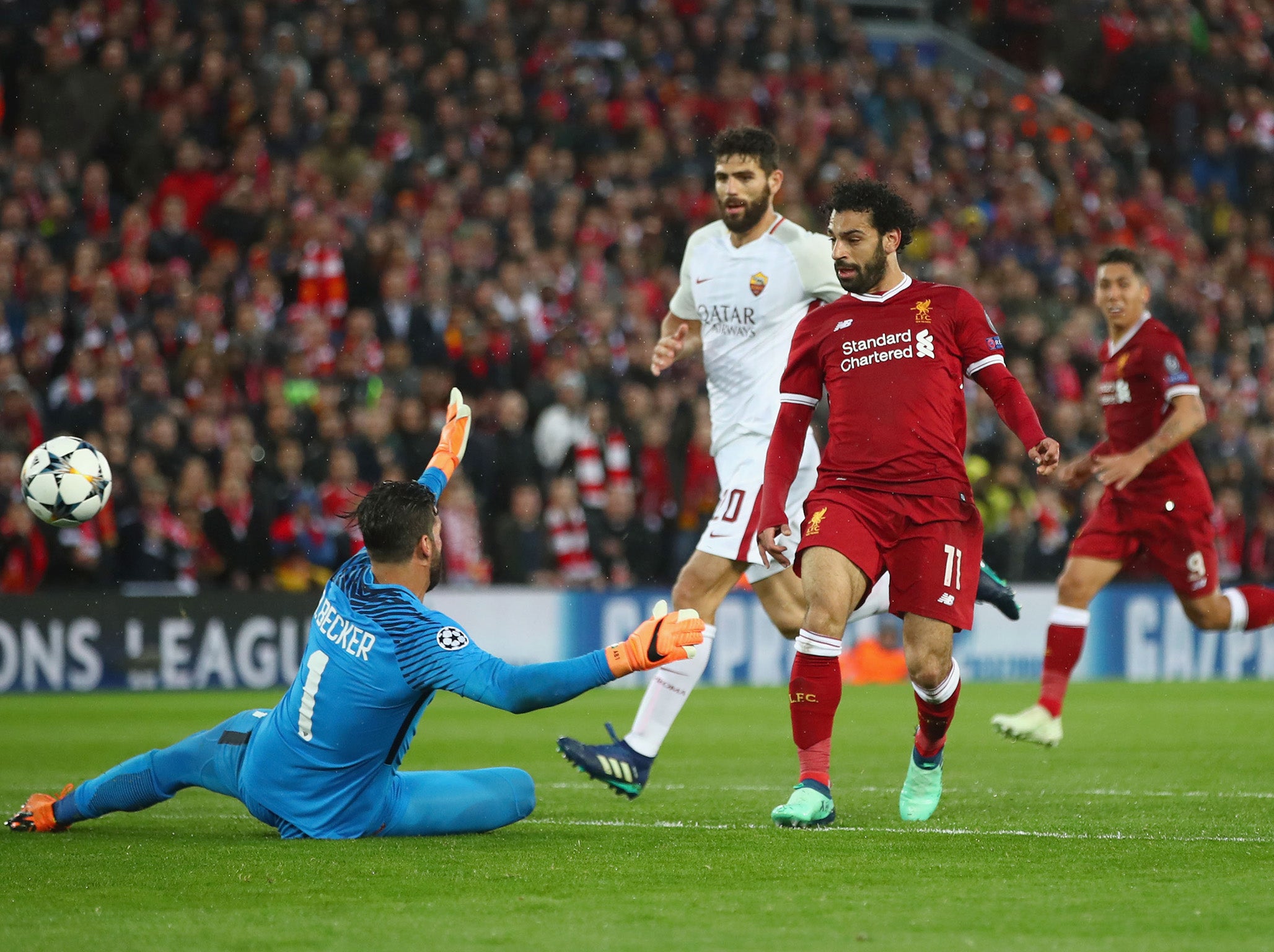The Egyptian's crafty dink doubled Liverpool's lead