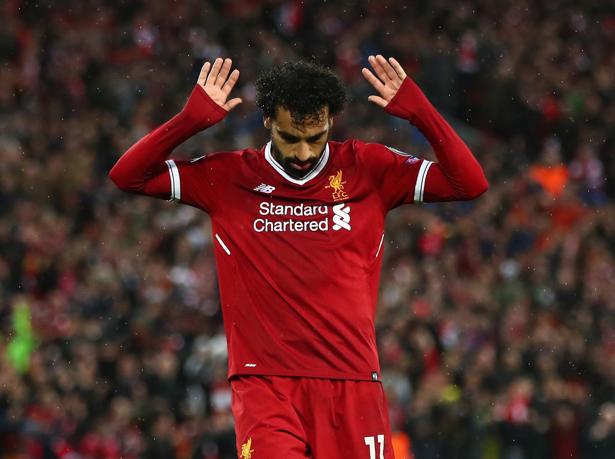 Salah opened the scoring with a sublime finish