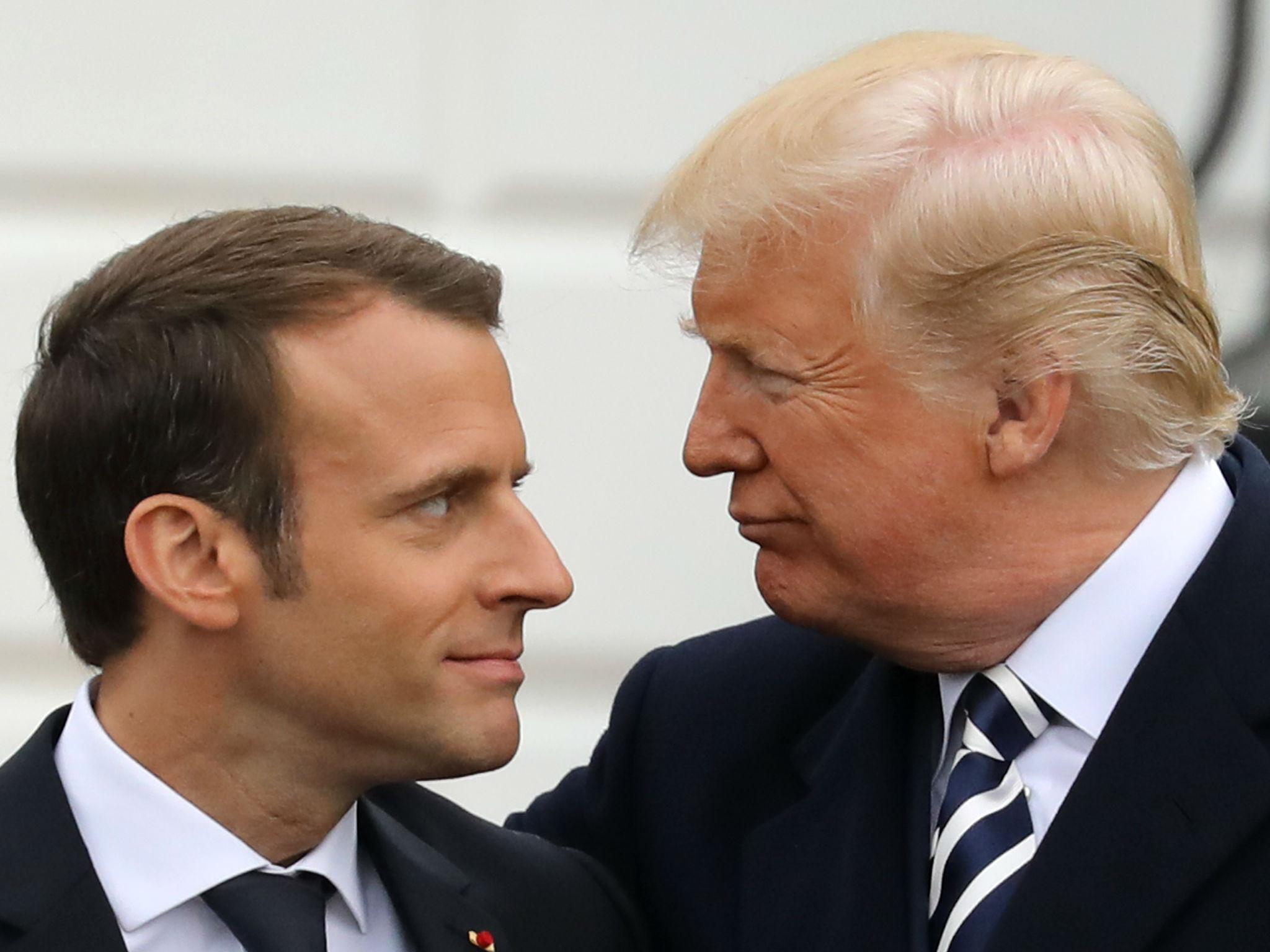 Hopefully Emmanuel Macron will succeed in convincing President Trump to sign a new nuclear deal to replace the JCPOA