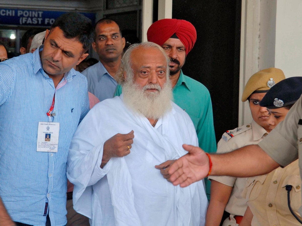 Asaram Bapu: Indian guru who raped 16-year-old girl jailed for life | The  Independent | The Independent