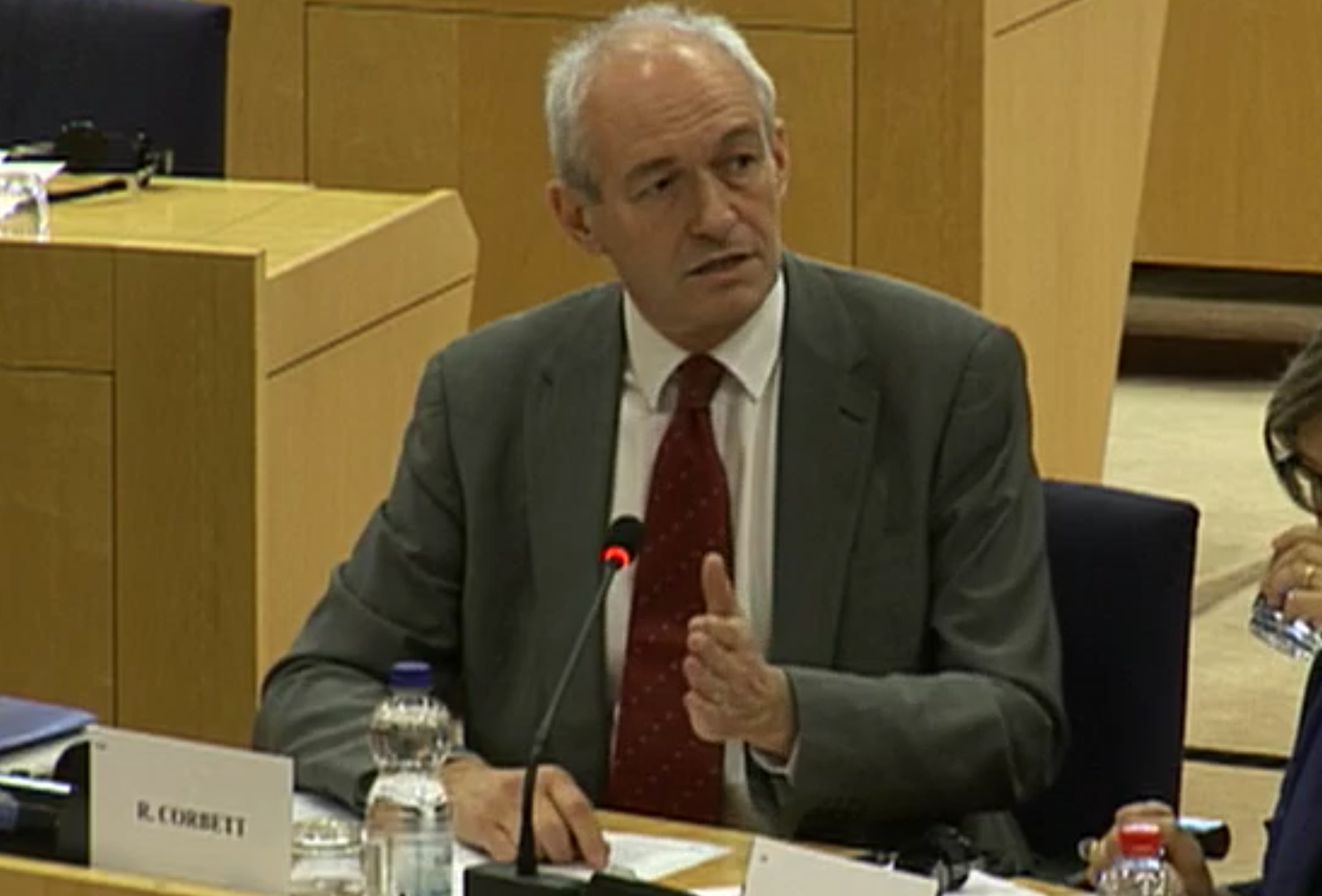 Richard Corbett, leader of the Labour MEPs in the European Parliament