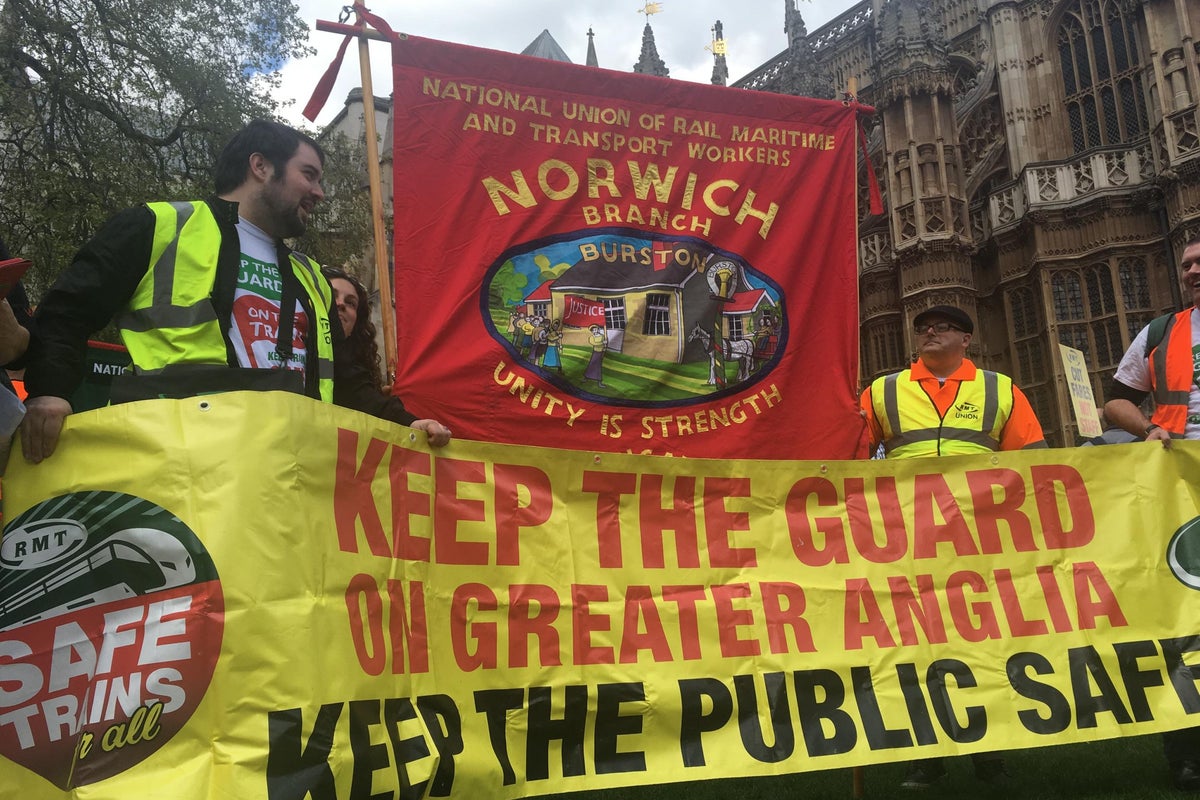 Rail strikes to cause travel chaos for five days in May | The ...