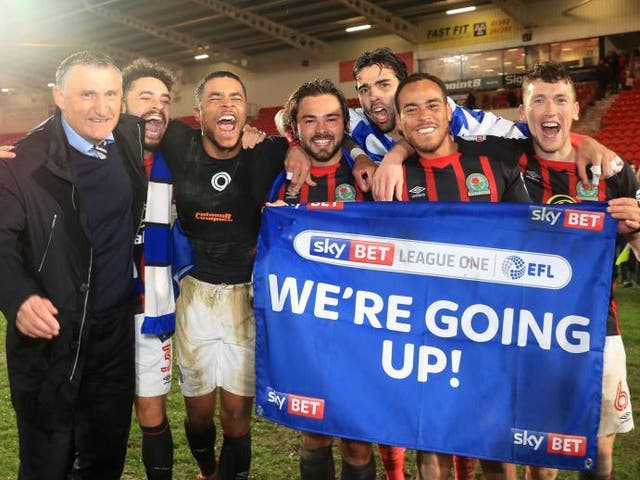 Blackburn Rovers have bounced back at the first attempt