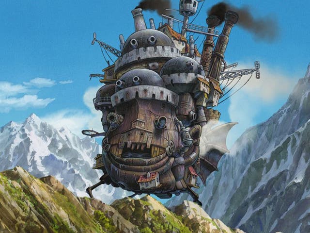 A still from 'Howl's Moving Castle', added to Netflix with some of the stars of the Ghibli catalogue earlier this year