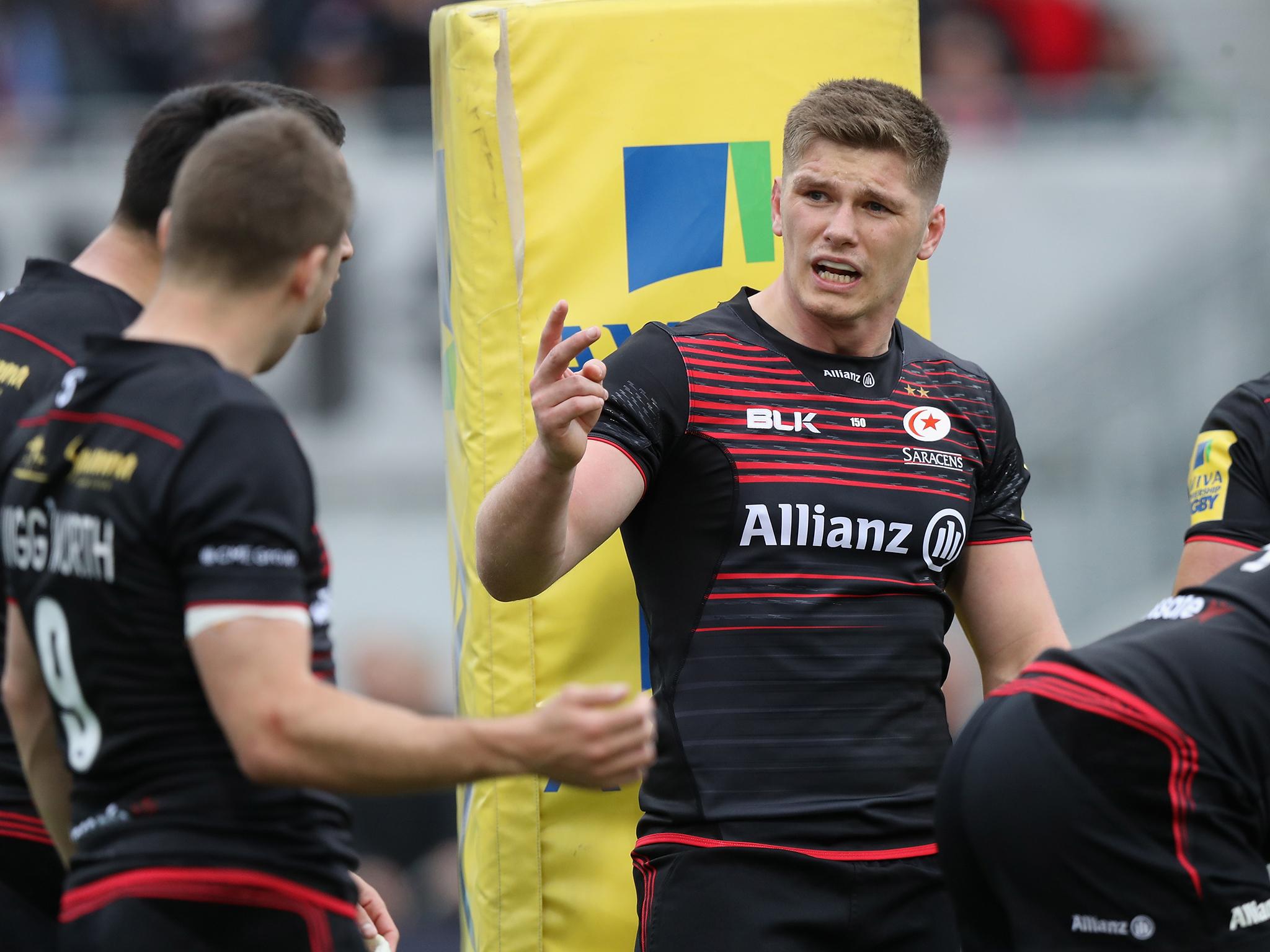 Owen Farrell will captain England in South Africa