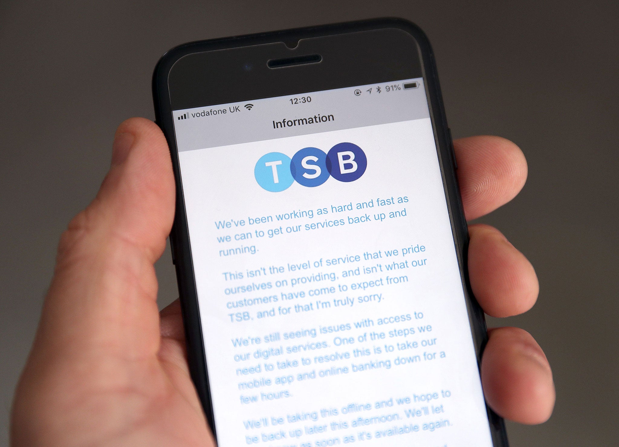 Some TSB customers are unable to access online accounts for a seventh day