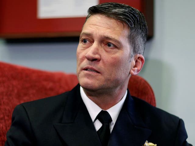 Rear Admiral Ronny Jackson has withdrawn from the nomination for Veterans' Affairs secretary