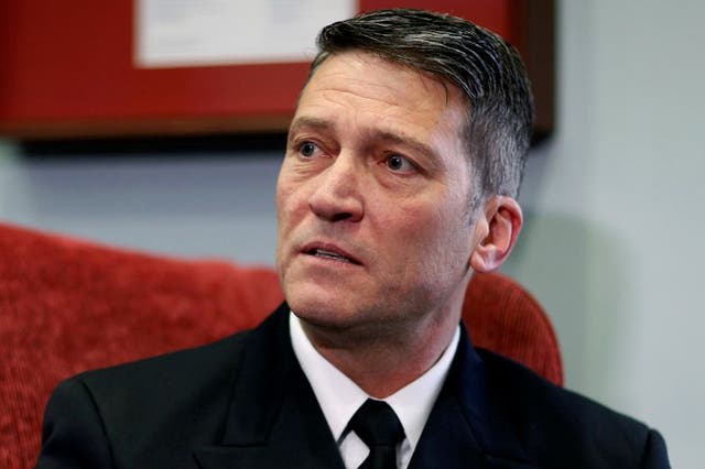 Rear Admiral Ronny Jackson has withdrawn from the nomination for Veterans' Affairs secretary