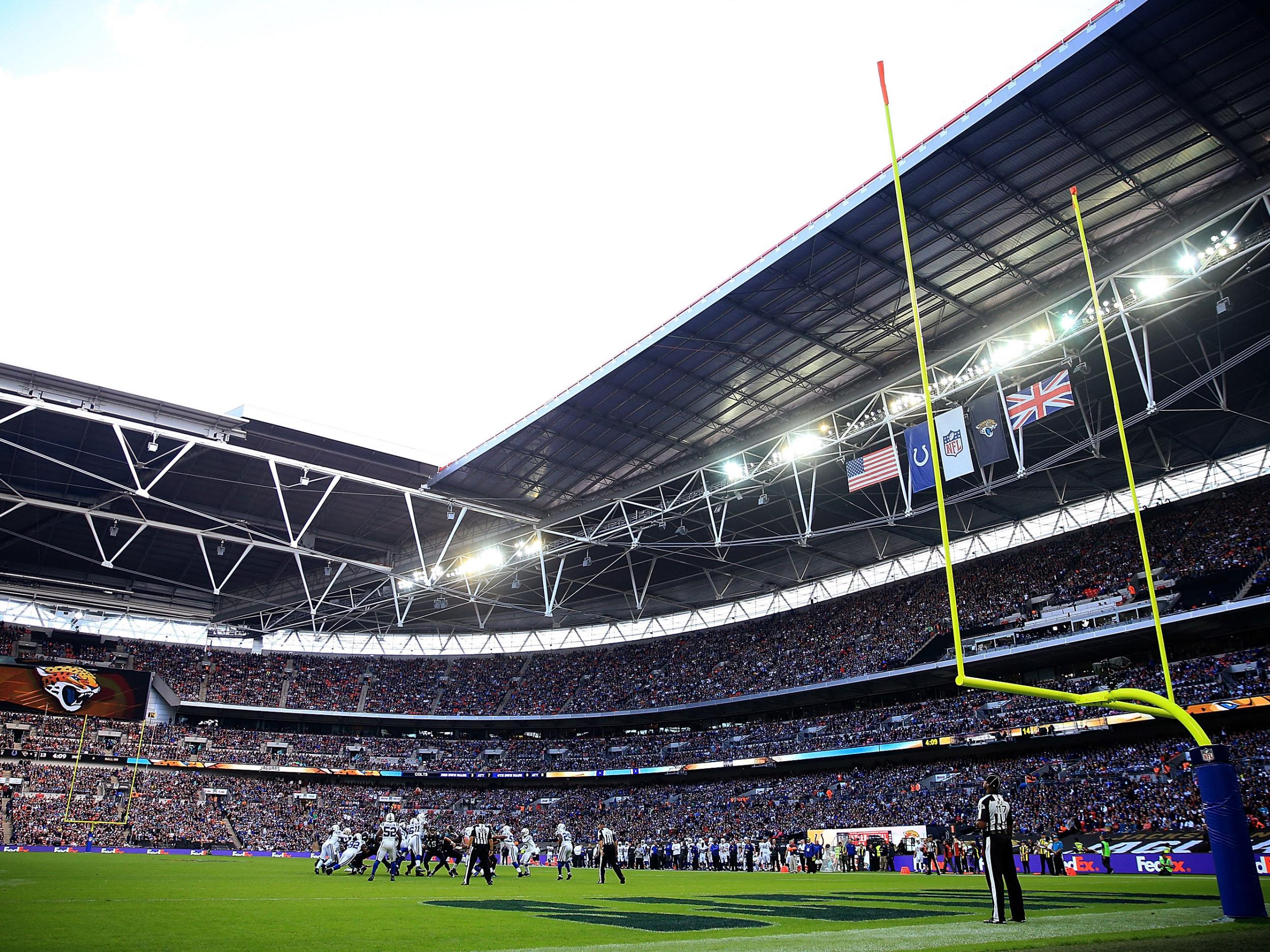 Jacksonville have played a regular season game at Wembley every year since 2013