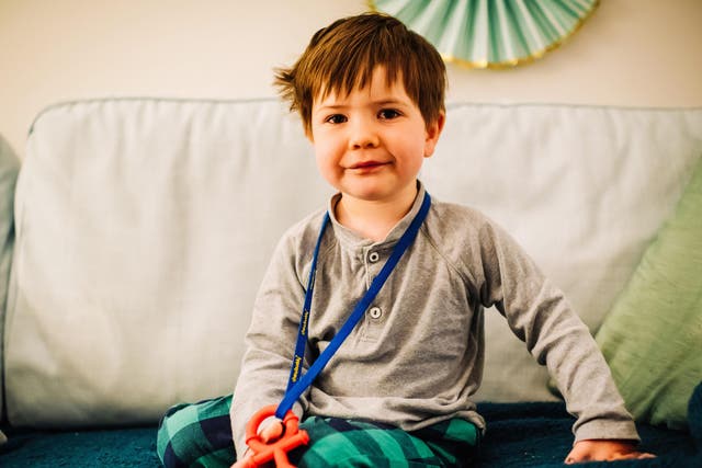 George Young has Batten Disease, a fatal genetic disorder of the nervous system that leaves children suffering cognitive impairment, seizures, and progressive loss of sight.