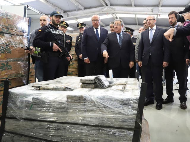 Spanish police uncover nine tons of cocaine in record breaking bust ...