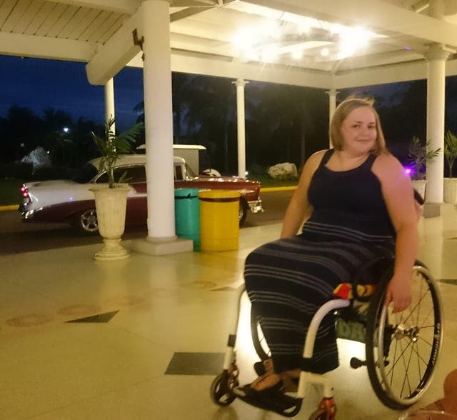 Becky Gaunt's wheelchair was damaged beyond repair on a Thomas Cook flight