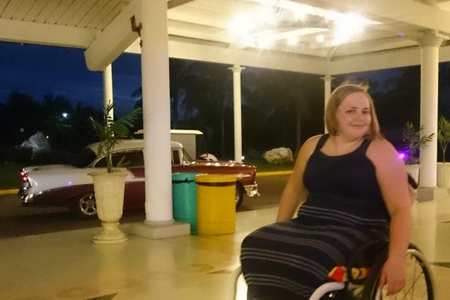 Becky Gaunt's wheelchair was damaged beyond repair on a Thomas Cook flight