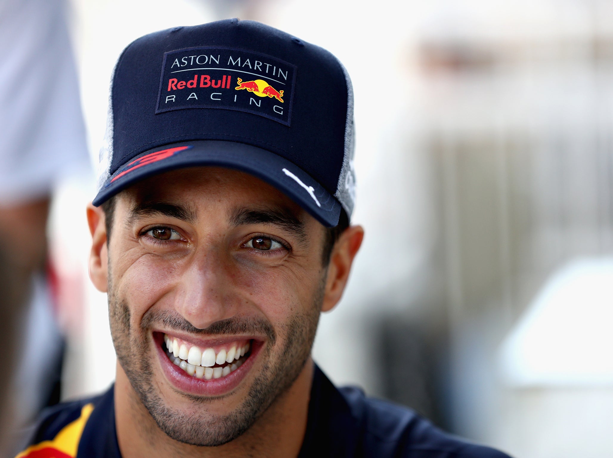 Daniel Ricciardo is a bubbly figure around the paddock